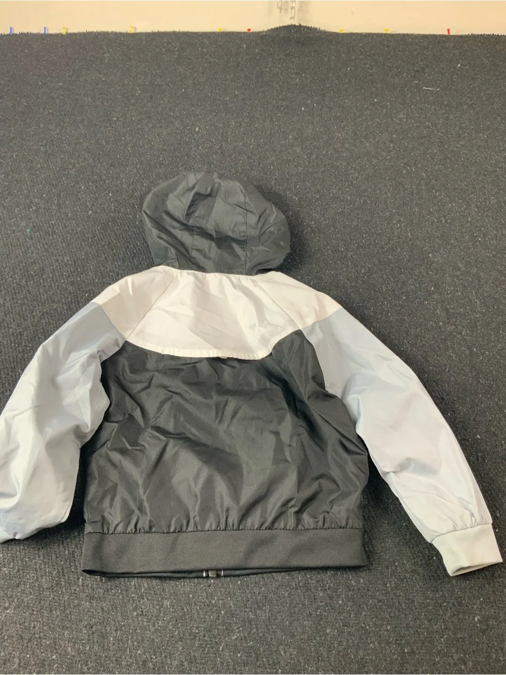Nike Boys 3T 4T Windbreaker Jacket Lot 2 Full Zip Windrunner Big Swoosh Hooded